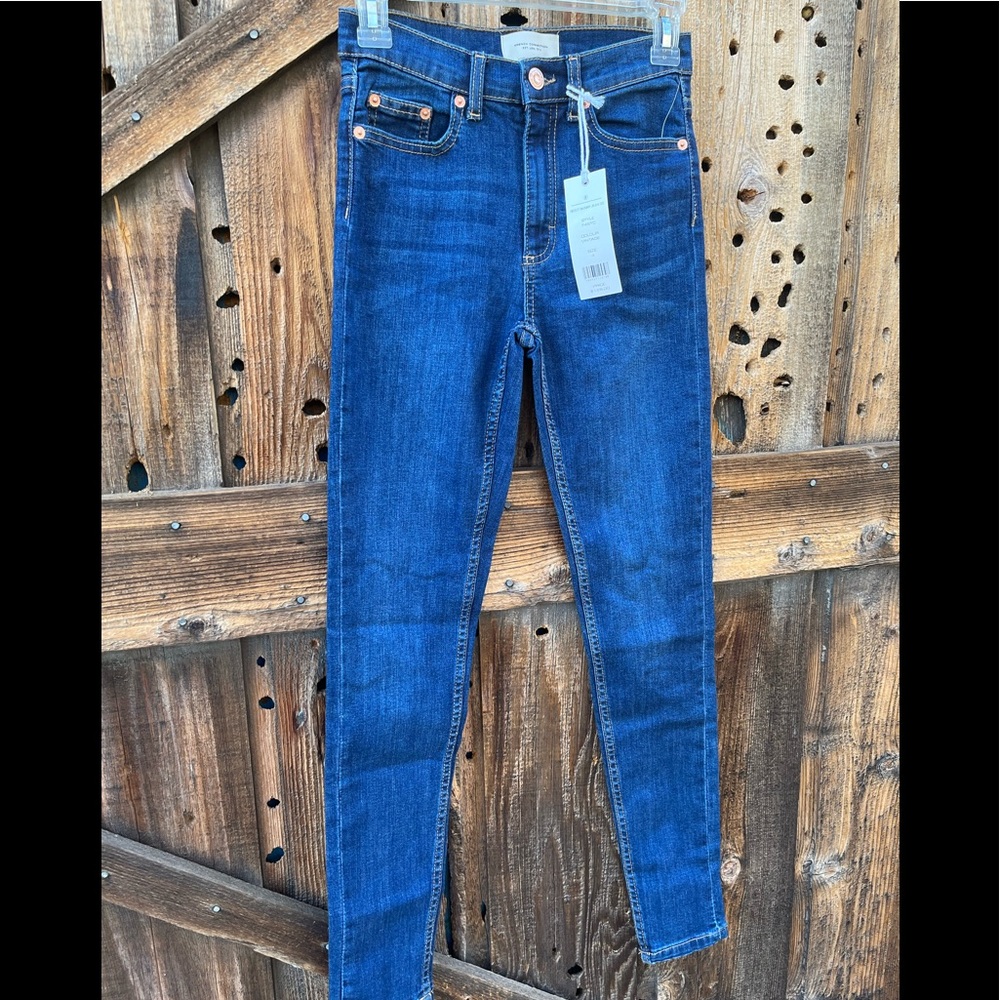 NWT French Connection Reset Skinny Jean in Vintage Sz 4